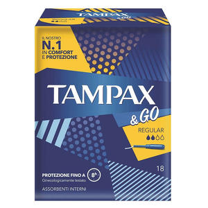 Tampax - Tampax &go - Regular 18 pezzi