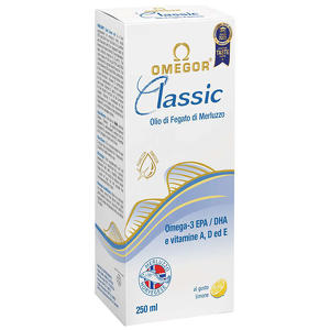 Omegor - Classic - Olio di fegato di merluzzo 250ml
