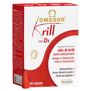 Omegor - Krill - D3 60 capsule