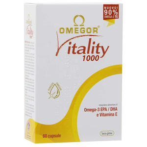 Omegor - Vitality - 1000 - 60 capsule molli