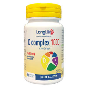 Long Life - Longlife D Complex 1000 60 compresse