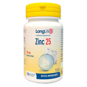 Long Life - Longlife Zinc - 100 compresse