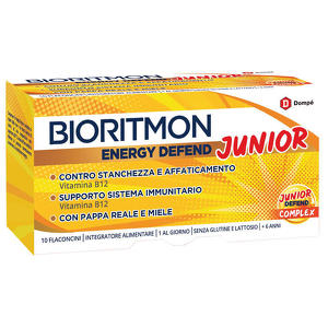Bioritmon - Energy defend Junior - 10 flaconcini