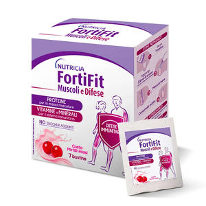 Fortifit - Muscoli & Difese - Mirtillo rosso - 7 bustine
