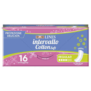 Lines - Intervallo - Proteggislip cotton soft fresh distesi 16 pezzi