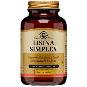 Lisina Simplex - Lisina Simplex - 50 capsule vegetali