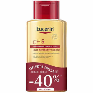 Eucerin - Ph5 - Bipacco olio detergente 200ml + 200ml