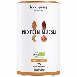 Foodspring - Protein Muesli - Bio datteri e noci 360 g