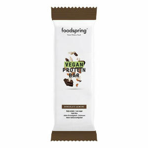 Foodspring - Barretta proteica vegana - Cioccolato mandorla