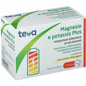 Teva - Magnesio Potassio Plus - 24 Bustine