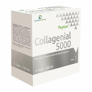 5000 mg di collagene peptan f - Collagenial - 5000 10 Fiale 25ml