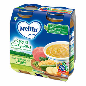 Mellin - Pappa completa vitello 250 g 2 pezzi