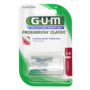 Gum - Gum proxabrush classic 612 scovolino interdentale 8 pezzi