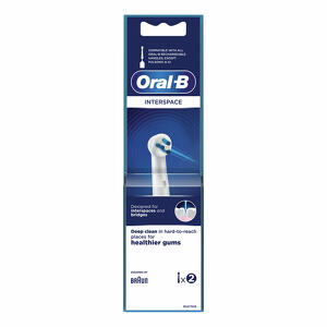 Oral-b - Interspace testina per spazzolino elettrico - 2 pezzi