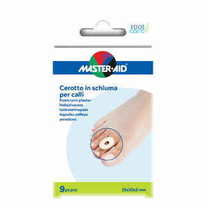 Master Aid - Protezione in schiuma per calli - Spessore 3 mm - 9 pezzi