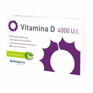 Metagenics - Vitamina D 4000ui - 84 compresse