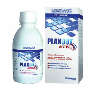 Plakout - Active  Collutorio - clorexidina 0,20%