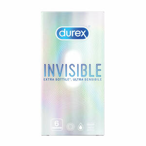Durex - Invisible - Profilattico - 6 pezzi