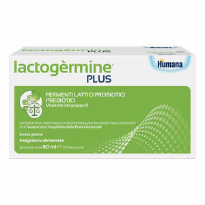 Humana - Lactogermine plus - 10 flaconcini