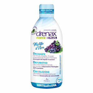 Drenax - Forte plus - Originale con mirtillo e uva