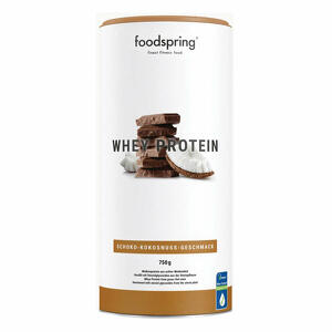 Foodspring - Whey protein - Cioccolato & Cocco - 750 g