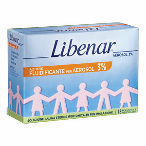 Libenar - 18 fiale aerosol ipertoniche 3%