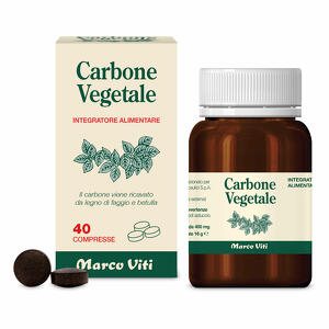 Marco viti - Carbone vegetale - 40 compresse