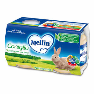 Mellin - Omogeneizzato coniglio 2x120g