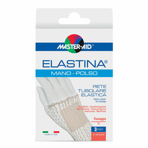 Master Aid - Elastina - Rete tubolare elastica mano/polso 3 mt in tensione -  1 pezzo