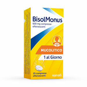 Bisolmonus - 600 mg - 10 compresse effervescenti