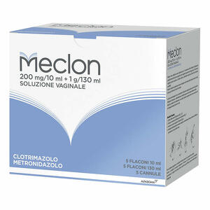 Meclon - Soluzione vaginale - 5 flaconi 10ml 