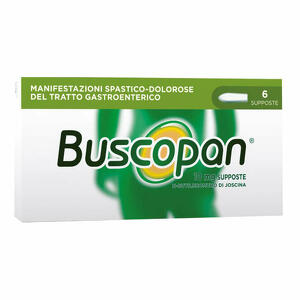 Buscopan - 6 supposte