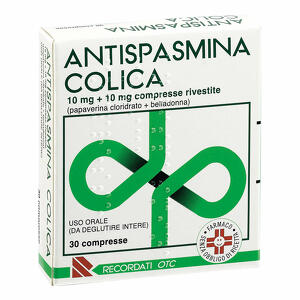 Antispasmina colica - 10mg + 10mg - 30 compresse
