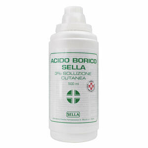 Sella - Acqua borica - Acido Borico 3% soluzione cutanea
