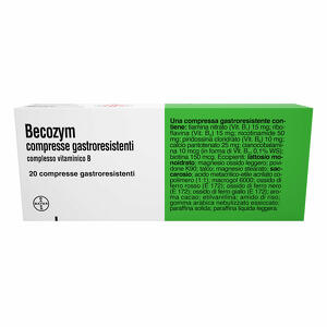 Becozym - 20 Compresse gastroresistenti