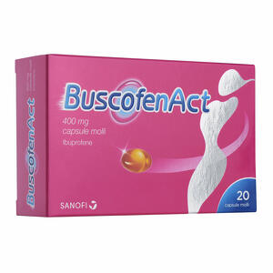 Buscofen - 20 apsule molli - 400mg