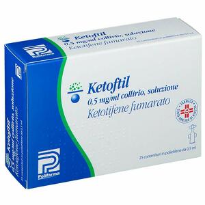 Ketoftil - Collirio - 25 contenitori monodose