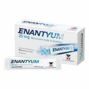 Enantyum - 25mg soluzione orale - 10 bustine
