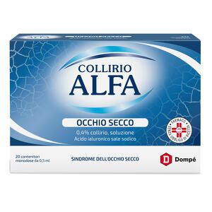 Collirio Alfa - Occhio secco - 20 contenitori monodose