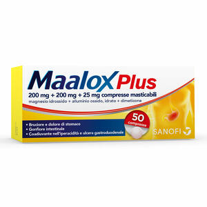 Maalox - 50 Compresse masticabili