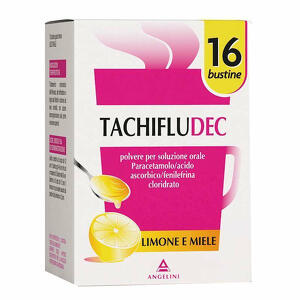 Tachifludec - Gusto limone e miele - 16 bustine