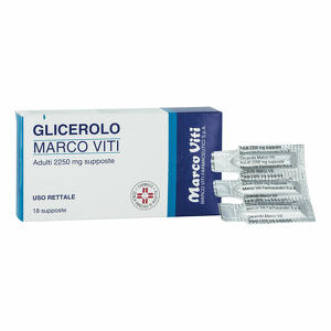 Marco viti - Glicerolo - Supposte adulti