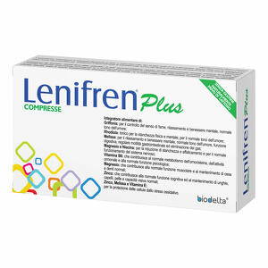 Biodelta - Lenifren Plus 30 Compresse