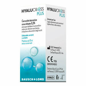 Bausch & lomb - Hyalucross Plus 10ml 