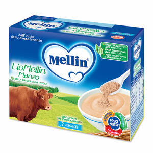 Mellin - Liomellin manzo liofilizzato 10 g 3 pezzi