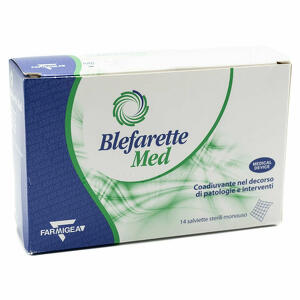 Blefarette - Med - Salviettine oculari medicate - 14 pezzi