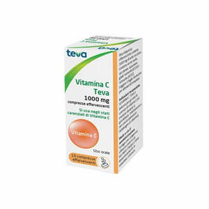 Teva - Vitamina C 1.000mg - 10 compresse effervescenti