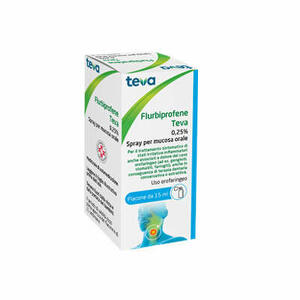 Teva - Flurbiprofene 0,25% spray per mucosa orale