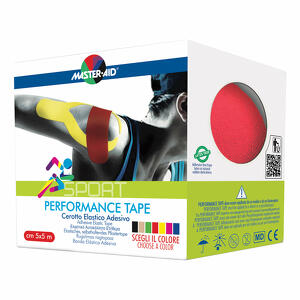 Master aid - Sport Perform Red Taping Neuromuscolare 5 X 500 Cm