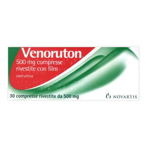 Venoruton - VENORUTON*30CPR RIV 500MG